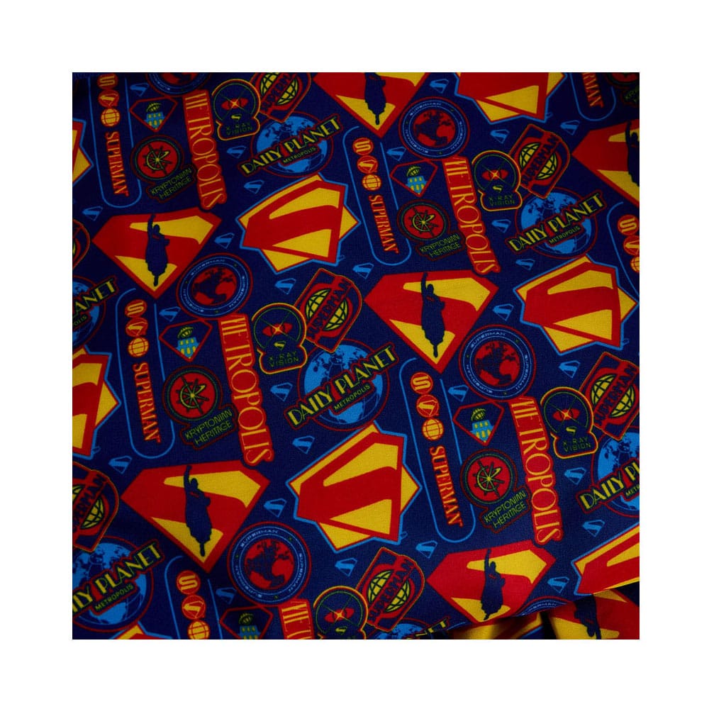 DC Comics by Loungefly Full-Size Nylon Backpack Superman - FanofThings.co.uk