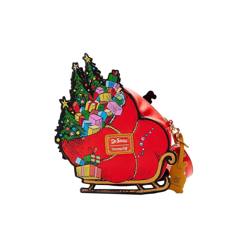 Dr Seuss by Loungefly Crossbody Grinch Sleigh Bags