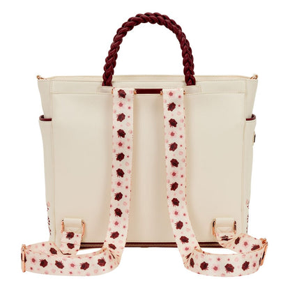 Loungefly Crossbody Bag Figural Cream & Red Floral