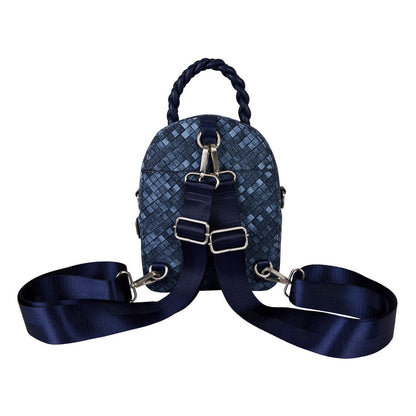 Loungefly Mini Backpack Convertible Denim - FanofThings.co.uk