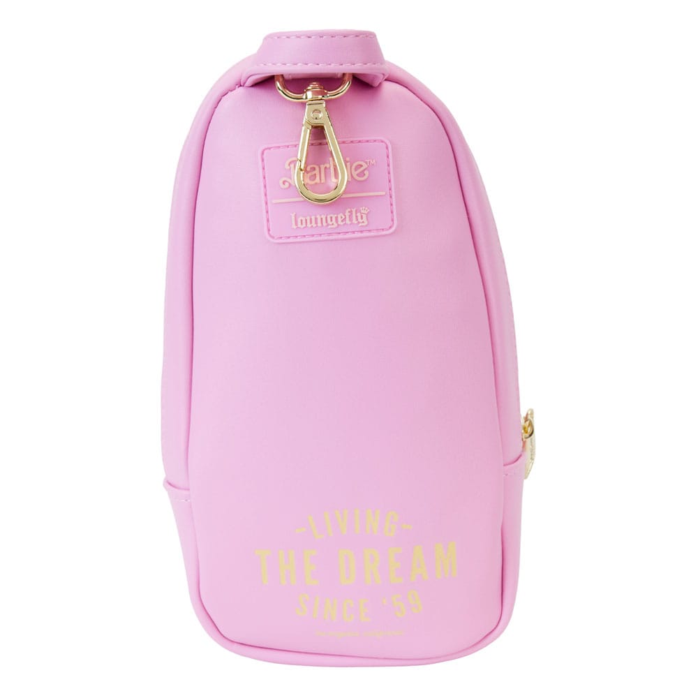 Mattel by Loungefly Pencil Case Mini Backpack Barbie 65th Anniversary Doll Box Loungefly