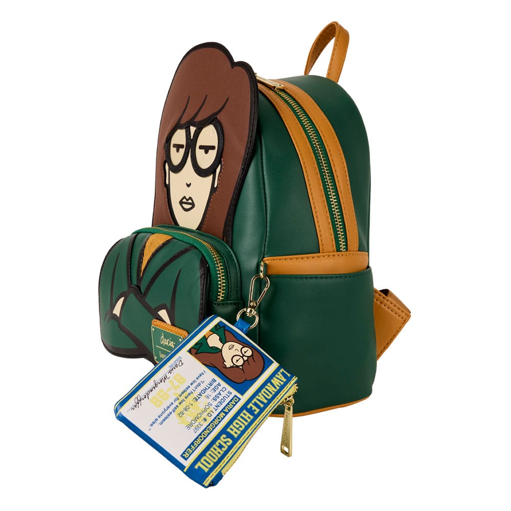 Viacom by Loungefly Mini Backpack with Coin Bag Daria