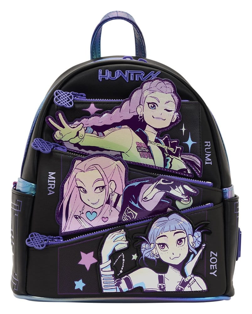 KPop Demon Hunters by Loungefly Mini Backpack Huntrix Loungefly