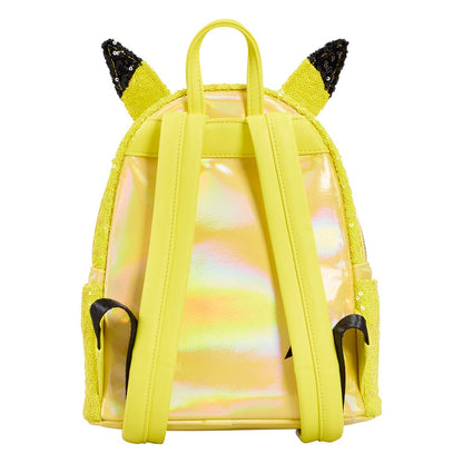 Pokemon by Loungefly Mini Backpack World 1-1 Sequin Pikachu Cosplay