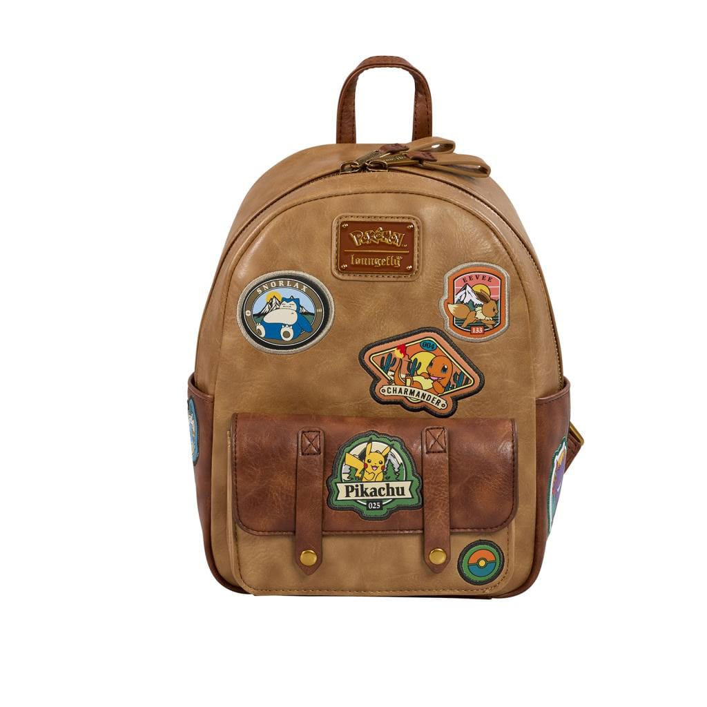 Pokemon by Loungefly Mini Backpack Camper Patch Bags