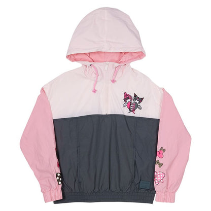 Sanrio by Loungefly Windbreaker Jacket My Melody and Kuromi Size S