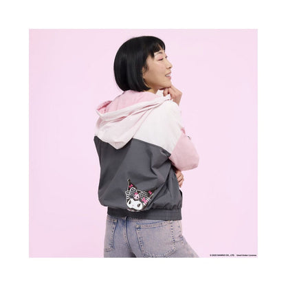 Sanrio by Loungefly Windbreaker Jacket My Melody and Kuromi Size S