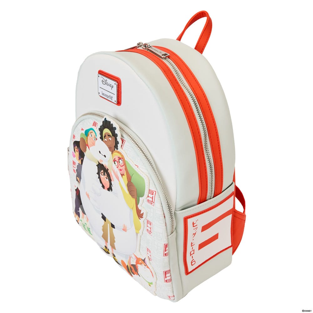 Disney Loungefly: Big Hero 6 - 10th Anniversary - Baymax Gang Mini Backpack