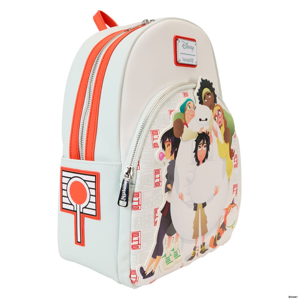 Disney Loungefly: Big Hero 6 - 10th Anniversary - Baymax Gang Mini Backpack
