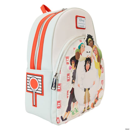 Disney Loungefly: Big Hero 6 - 10th Anniversary - Baymax Gang Mini Backpack