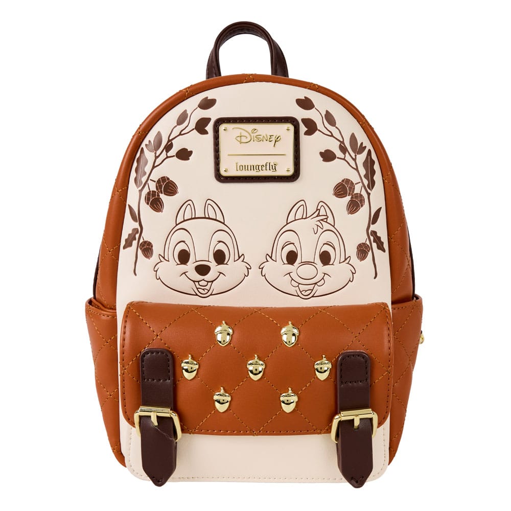 Disney by Loungefly Backpack Mini Quilted Chip and Dale