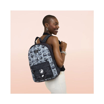 Disney by Loungefly Full-Size Nylon Backpack Nightmare before Christmas Bags