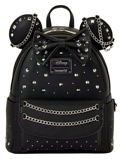Minnie Mouse by Loungefly Mini Backpack Studs & Chains