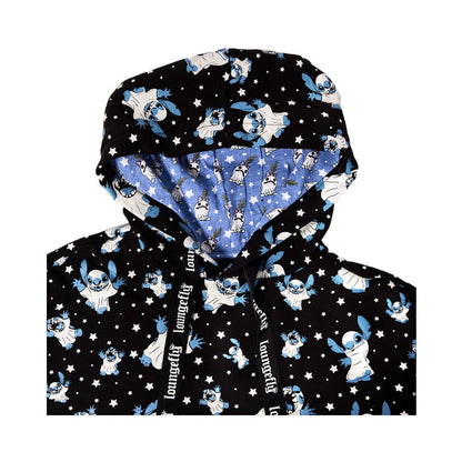 Lilo&Stich by Loungefly hooded jacket Ghost  Size L