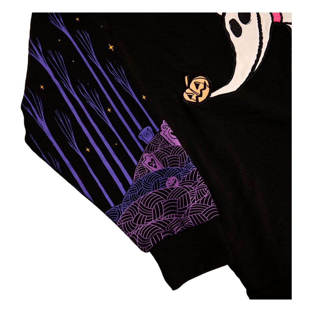 Nightmare Before Christmas by Loungefly Hoodie Sweater Zero Hearts  Size XL Loungefly