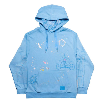 Disney by Loungefly Hoodie Sweater Unisex Cinderella 75th Anniversary