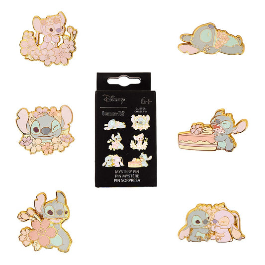 Disney by Loungefly Enamel Pins Blind Box Cute Stitch Assortment (12) Pins & Brooches