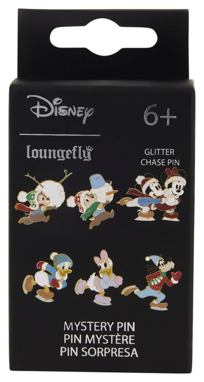 Mickey & Friends by Loungefly Enamel Pins Winter Activities Blind Display (12)