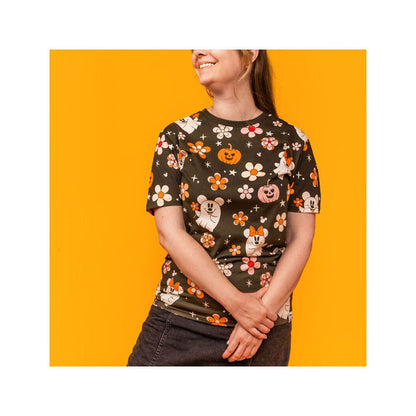 Disney by Loungefly Tee T-Shirt Unisex Mickey and Friends Halloween Size M