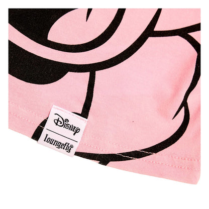 Disney by Loungefly Tee T-Shirt Unisex Minnie Rocks the Dots Florals