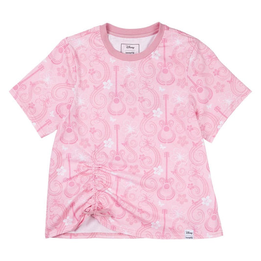 Disney by Loungefly Tee T-Shirt Unisex Hannah Montana Shirred Hem Size XXL - FanofThings.co.uk