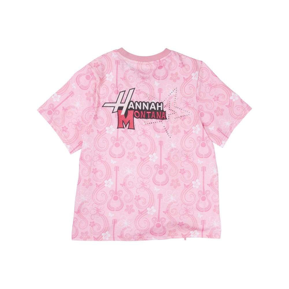 Disney by Loungefly Tee T-Shirt Unisex Hannah Montana Shirred Hem Size XXL - FanofThings.co.uk