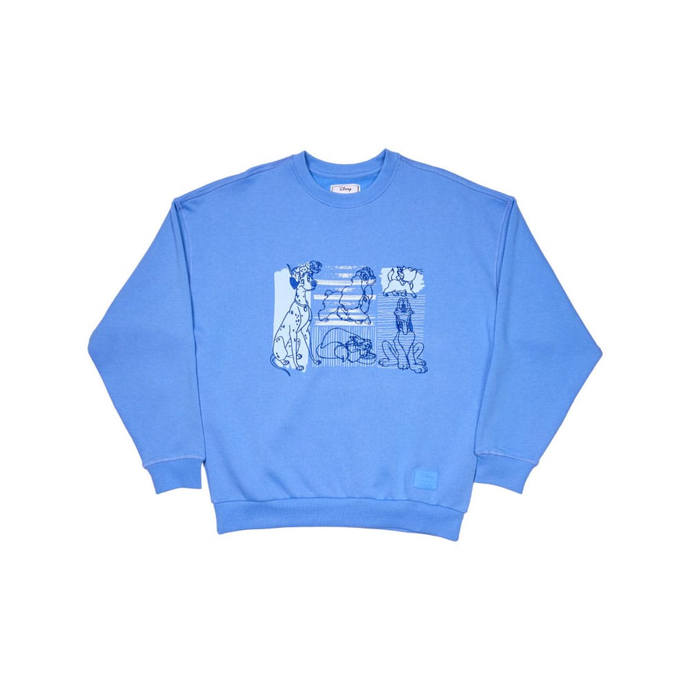Disney by Loungefly Sweatshirt Unisex Dogs & Cats Oversized Crewneck Sweaters