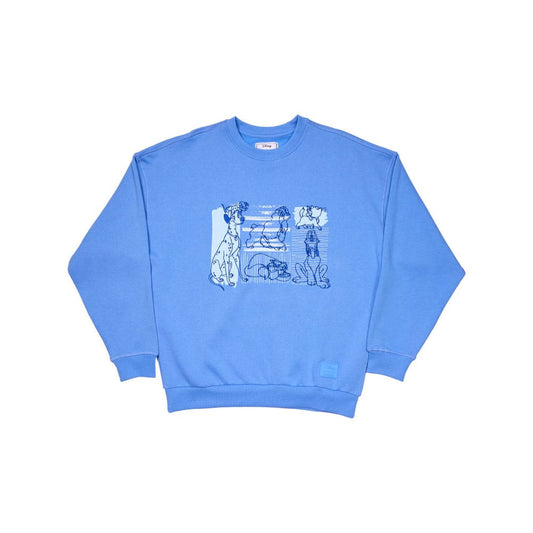 Disney by Loungefly Sweatshirt Unisex Dogs & Cats Oversized Crewneck Sweaters