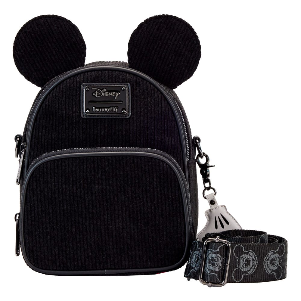Disney by Loungefly Crossbody Mickey Mouse 100th Anniversary Corduroy Bags