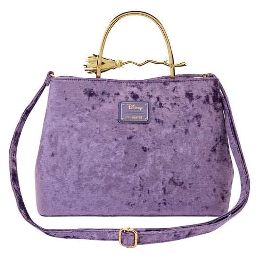 Disney by Loungefly Handbag Hocus Pocus Velvet Broom Handle Bags