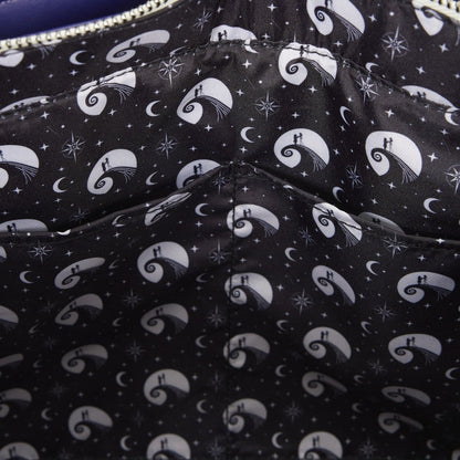 The Nightmare Before Christmas by Loungefly Backpack and Tote Bag Jack Skellington & Sally Night Sky