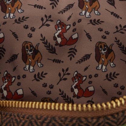 The Fox and the Hound by Loungefly Canvas Tote Bag Tod & Vixey