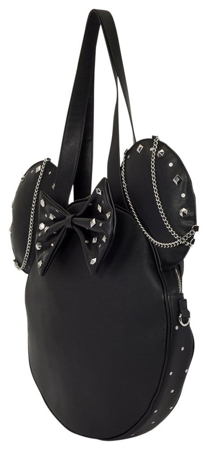 Minnie Mouse by Loungefly Canvas Tote Bag Studs & Chains