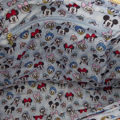 Mickey & Minnie by Loungefly Canvas Tote Bag Puff Quilt