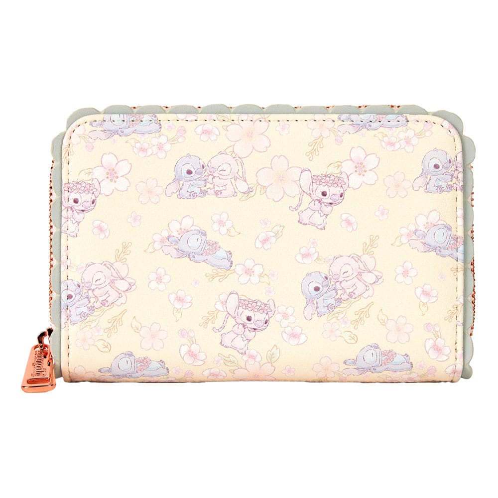 Disney by Loungefly Wallet Cute Stitch Cherry Blossom