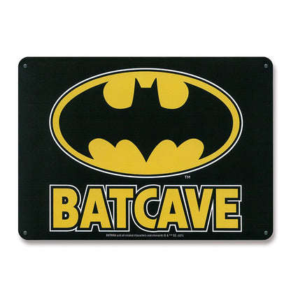 DC Comics Tin Sign Batcave 15 x 21 cm Tin signs