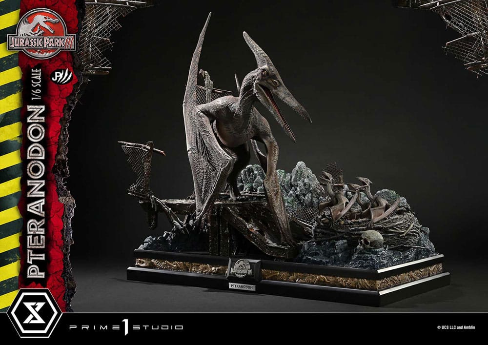 Jurassic Park III Legacy Museum Collection Statue 1/6 Pteranodon Bonus Version 68 cm - FanofThings.co.uk