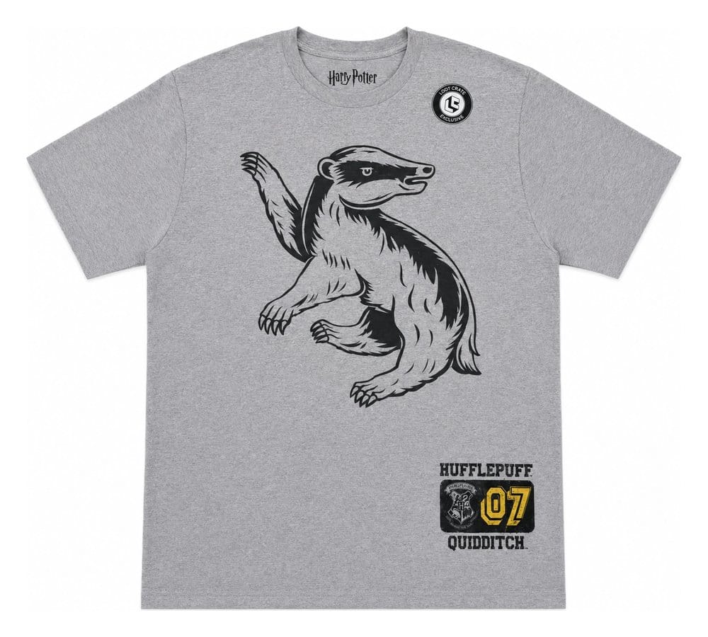 Harry Potter T-Shirt Hufflepuff 07 Quidditch Badger CID