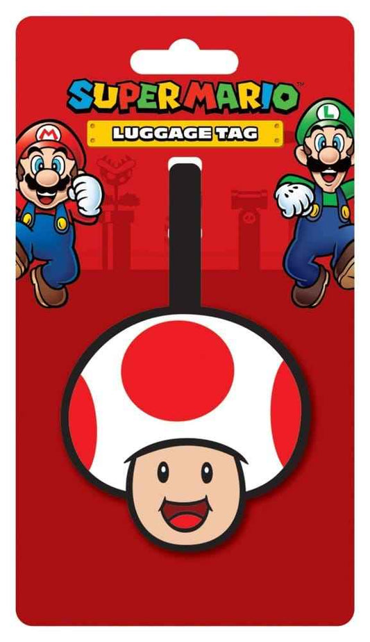 Super Mario Luggage Tag (Toad)