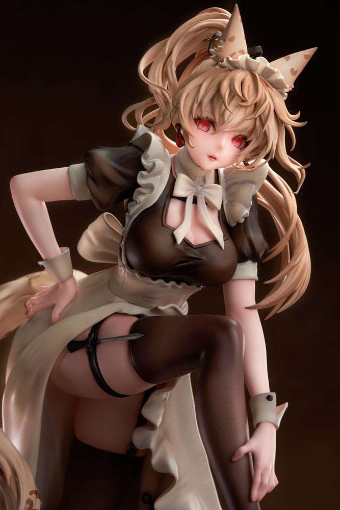Original Character PVC Statue 1/7 Battle Maid Different Species Leopard Cat Maria 24 cm Magi Arts