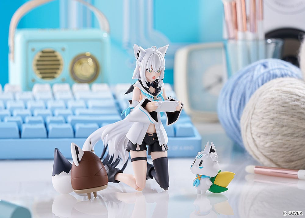 Hololive Production Figma Action Figure Shirakami Fubuki 15 cm Max Factory