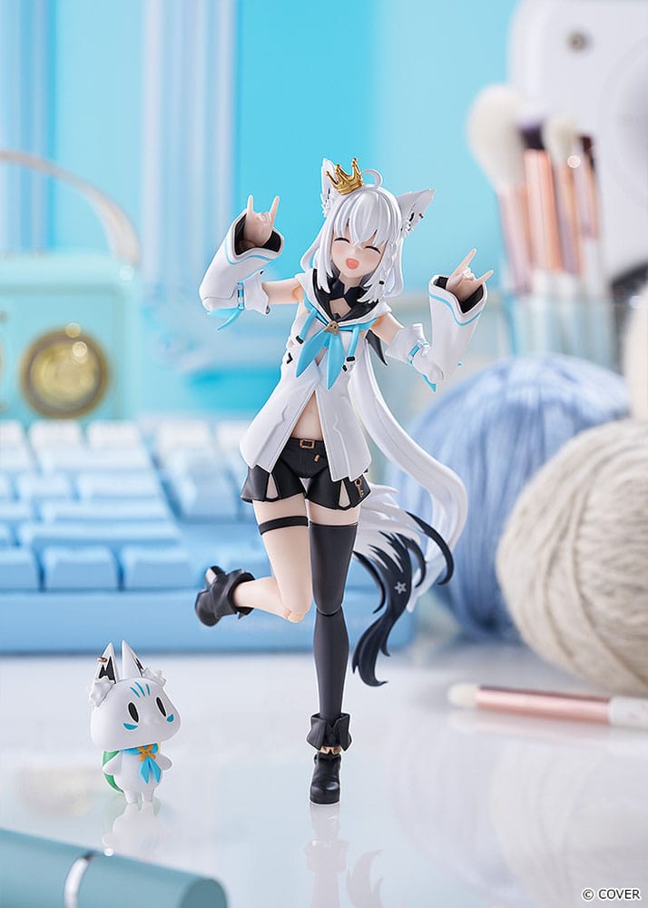 Hololive Production Figma Action Figure Shirakami Fubuki 15 cm Max Factory