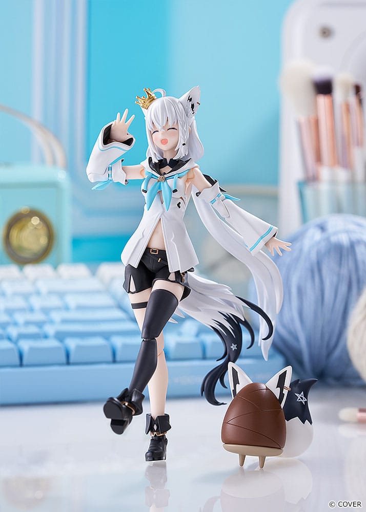 Hololive Production Figma Action Figure Shirakami Fubuki 15 cm Max Factory