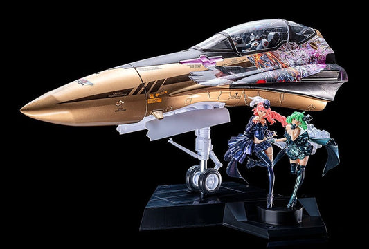 Macross Frontier Plastic Model Kit PLAMAX MF-98: minimum factory Fighter Nose Collection YF-29 GALAXY SET 90  cm Max Factory