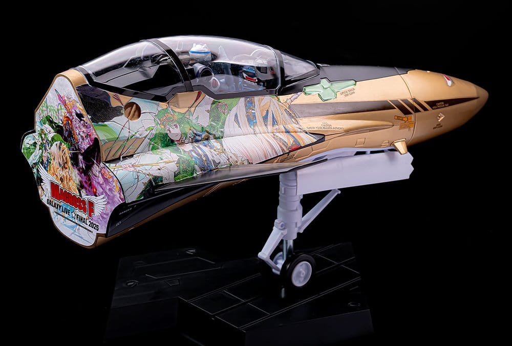 Macross Frontier Plastic Model Kit PLAMAX MF-98: minimum factory Fighter Nose Collection YF-29 GALAXY SET 90  cm
