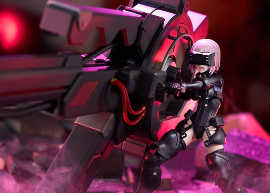 Fate/Grand Order Plamatea Plastic Model Kit Shielder/Mash Kyrielight (Ortinax) Black Barrel Edition 17 cm