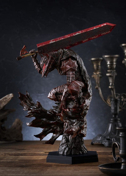 Berserk Pop Up Parade PVC Figure Guts (Berserker Armor): Bloody Paint Ver. L Size 28 cm