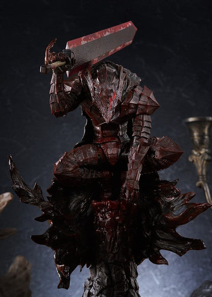 Berserk Pop Up Parade PVC Figure Guts (Berserker Armor): Bloody Paint Ver. L Size 28 cm