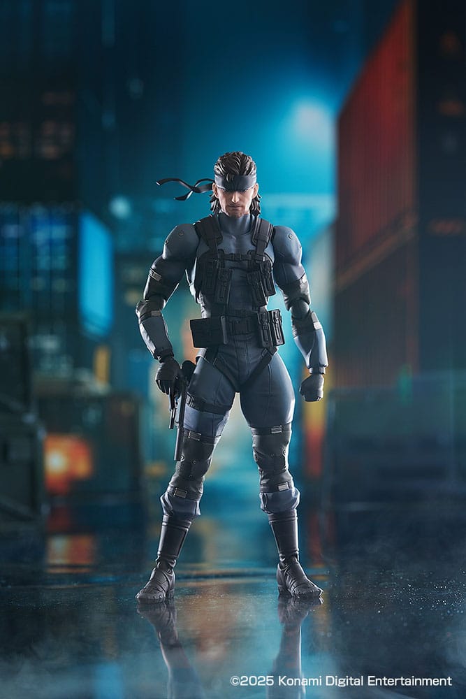 Metal Gear Solid 2: Sons of Liberty Figma Action Figure Solid Snake MGS2 Ver. Updated Edition 16 cm Max Factory