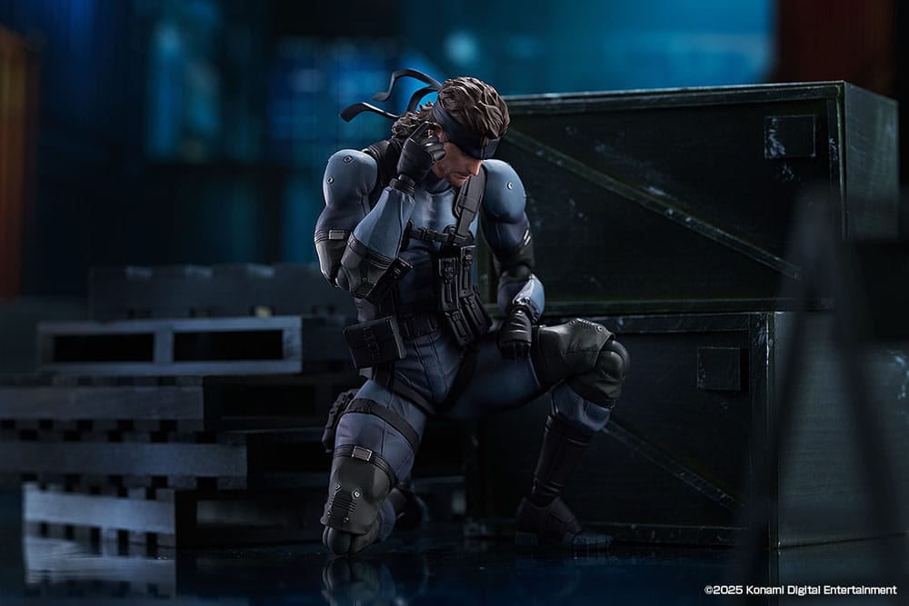 Metal Gear Solid 2: Sons of Liberty Figma Action Figure Solid Snake MGS2 Ver. Updated Edition 16 cm Max Factory